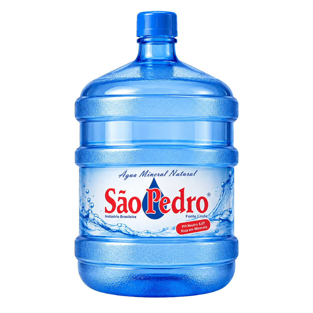 Galão de água mineral São Pedro de 20 litros